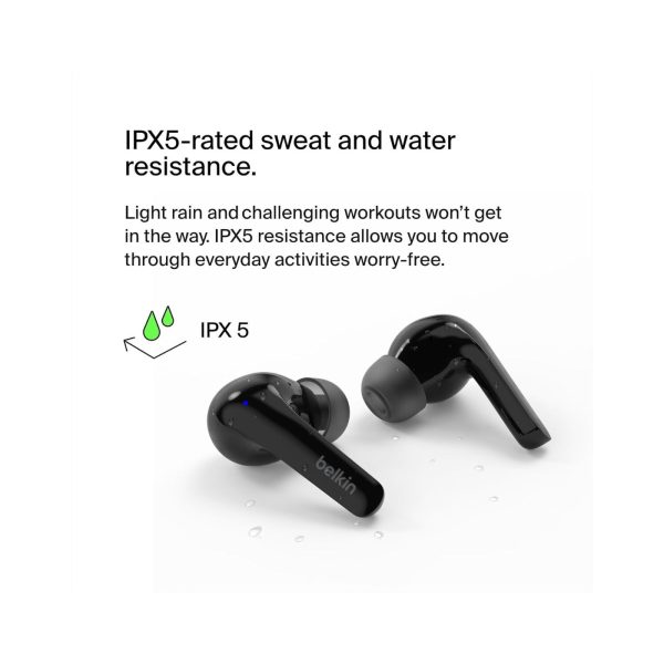 Belkin Soundform Motion True Wireless Earbuds Black 2