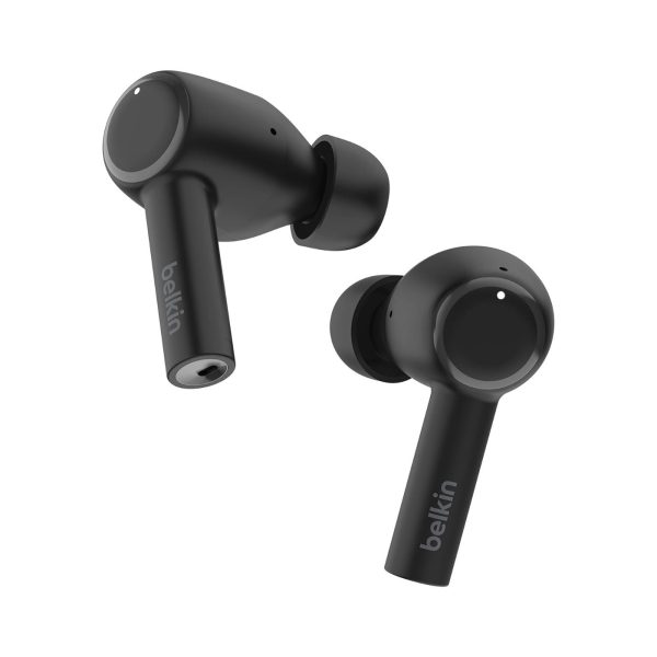 Belkin Soundform Pulse Noise Cancelling Earbuds Black