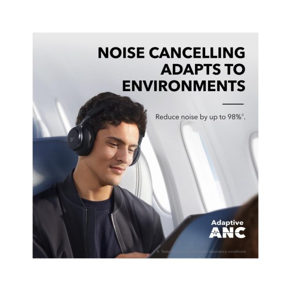 Anker Soundcore Space One Adaptive Noise Cancelling Headphones Black 1