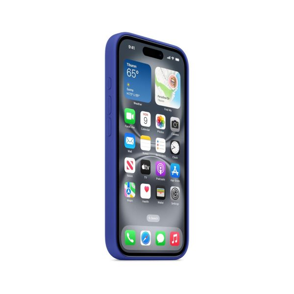 Apple iPhone 16 Plus Silicone Case with MagSafe Ultramarine MYYG3