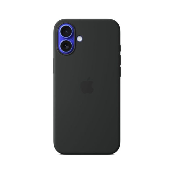Apple iPhone 16 Plus Silicone Case with MagSafe Black MYY93