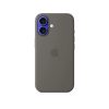 Apple iPhone 16 Silicone Case with MagSafe Stone Gray  MYY33