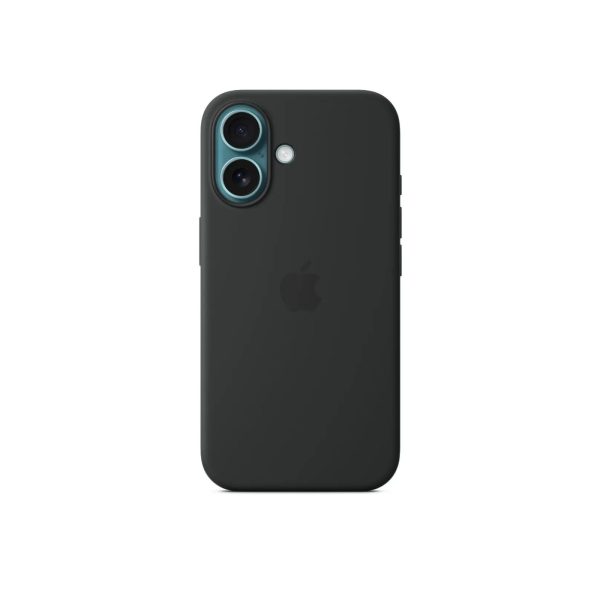 Apple iPhone 16 Plus Silicone Case with MagSafe Black MYY93
