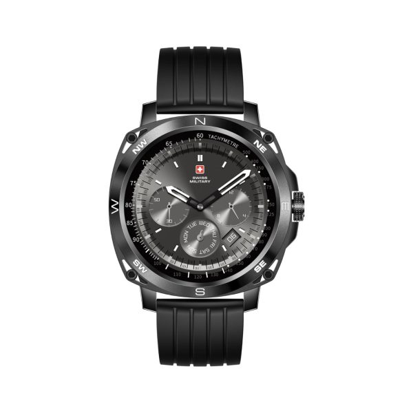 Swiss Military Dom 4 Smart Watch Black