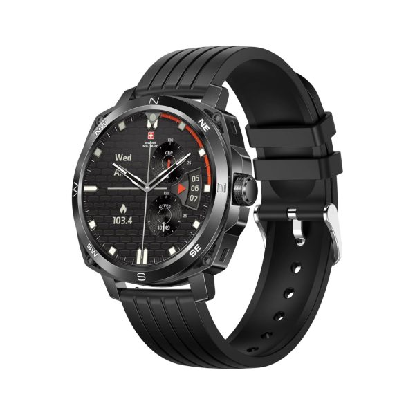 Swiss Military Dom 4 Smart Watch Black