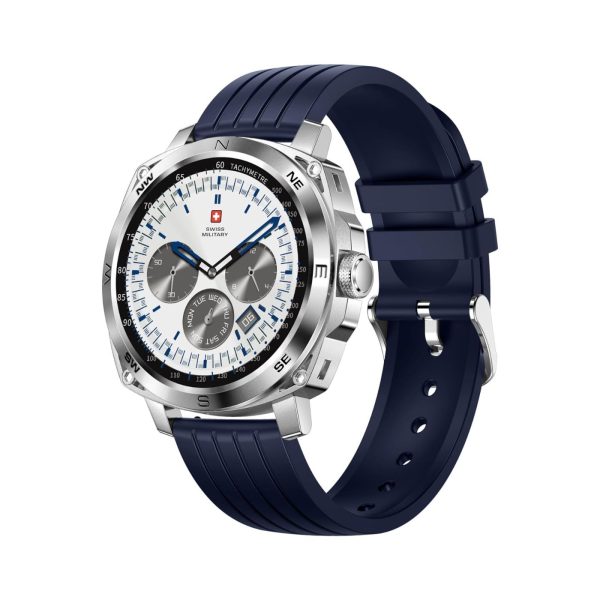 Swiss Military Dom 4 Smart Watch Blue