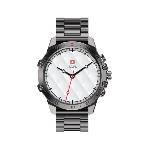 Swiss Military Dom 5 Smart Watch Gun Metal