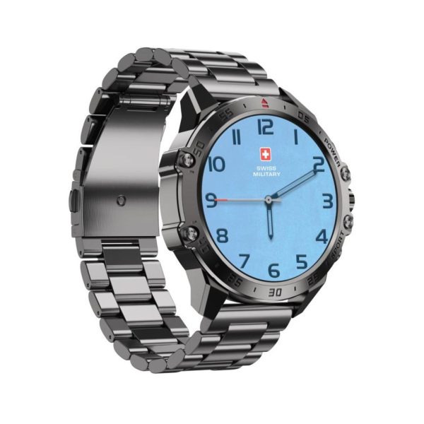 Swiss Military Dom 5 Smart Watch Gun Metal