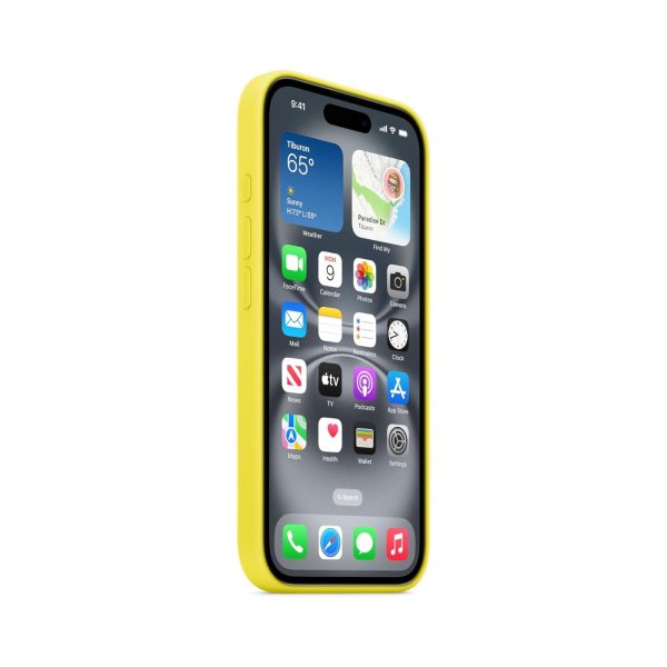 Apple iPhone 16 Plus Silicone Case with MagSafe Star Fruit MYYG3