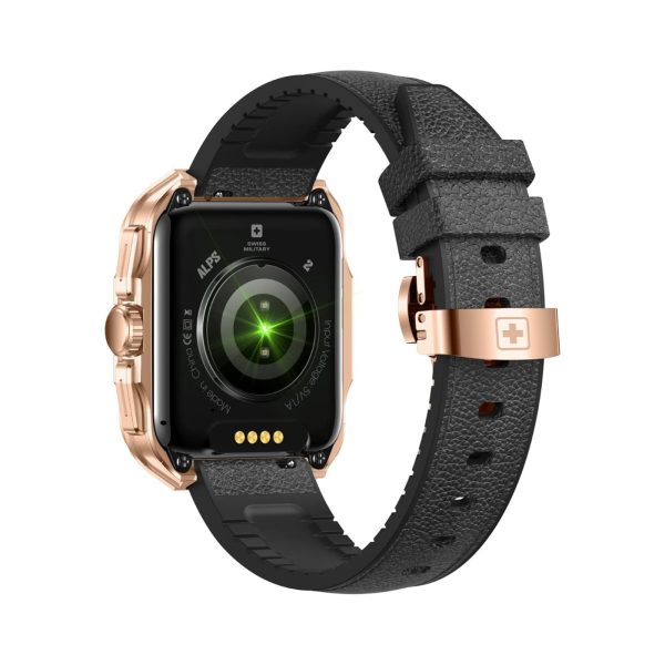 Swiss Military Alps 2 Smart Watch Rose Gold Black