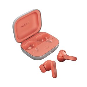 Motorola Moto Buds Wireless Earbuds Coral Peach