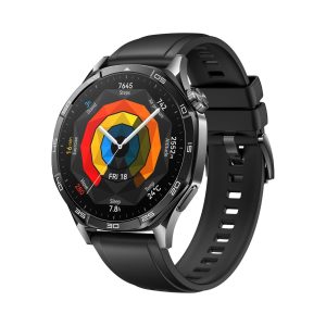 Huawei Watch GT5 46mm Black Fluoroelastomer Strap