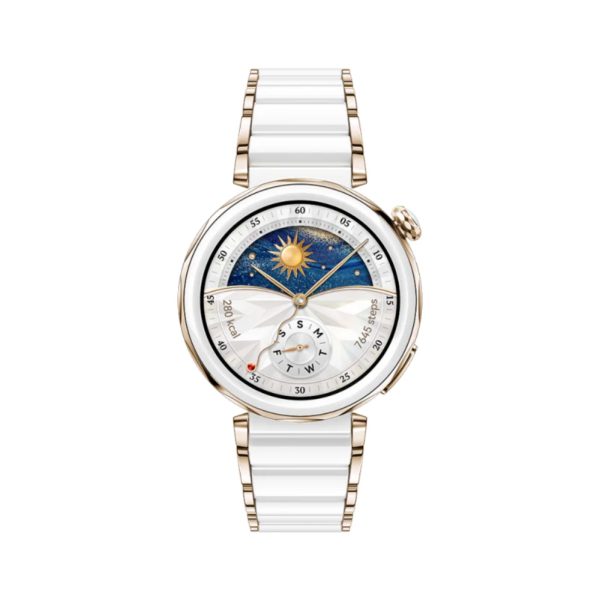 Huawei Watch GT5 Pro 42mm White Ceramic Strap