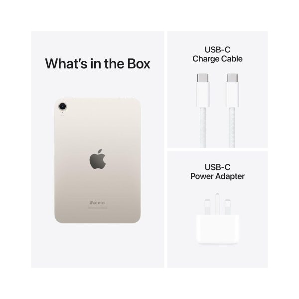 Apple iPad Mini 7th Generation 256GB WiFi Starlight Middle East Version
