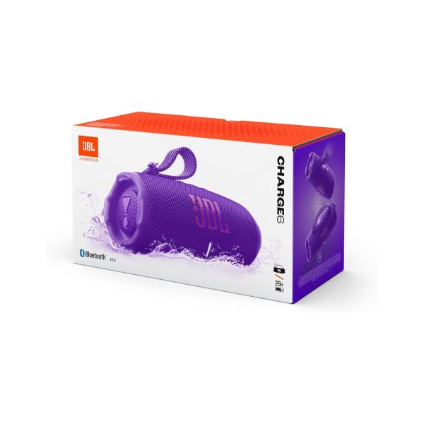 JBL Charge 6 Bluetooth Speaker Purple (2)