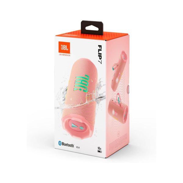 JBL Flip 7 Bluetooth Speaker Pink (2)