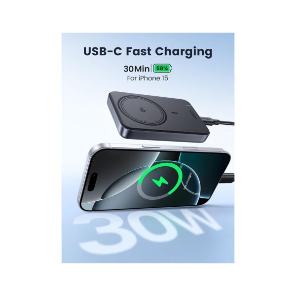 UGreen Powerbank 10000 Mah Pd 30W Magnetic Gray (3)
