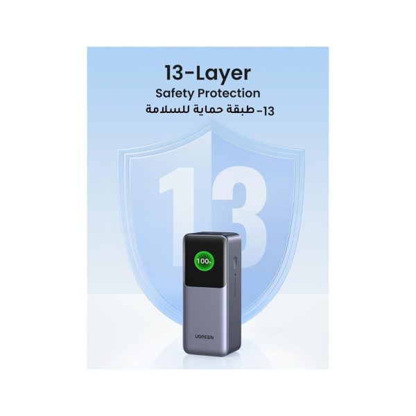 UGreen Powerbank 20000 Mah Pd 130W Gray (7)