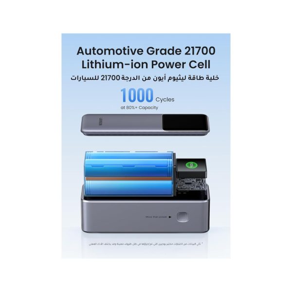 UGreen Powerbank 25000 Mah Pd 200W Gray (2)