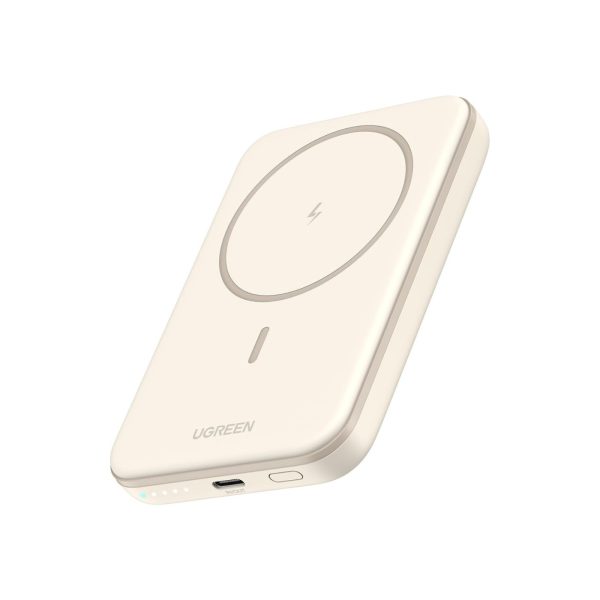 UGreen Powerbank 5000 Mah Magnetic White (1)