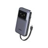 UGreen Powerbank Robotic 10000 Mah Pd 30W With Built In Usb Grey (1)