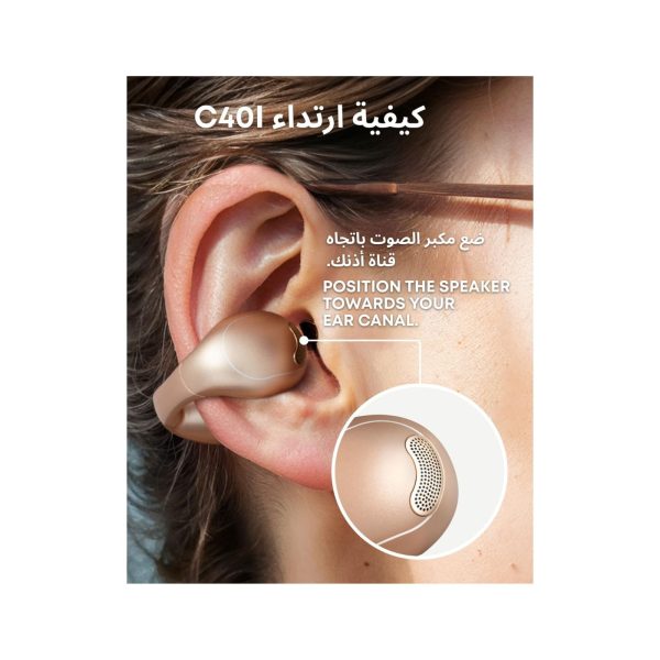Anker Soundcore C40i Open Ear Earbuds Golden (4)