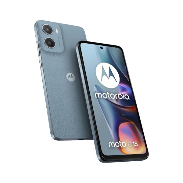 Motorola E15 Misty Blue 4
