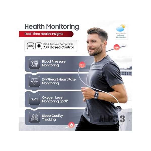 Swiss Military Alps 3 Smart Watch Blue (5)
