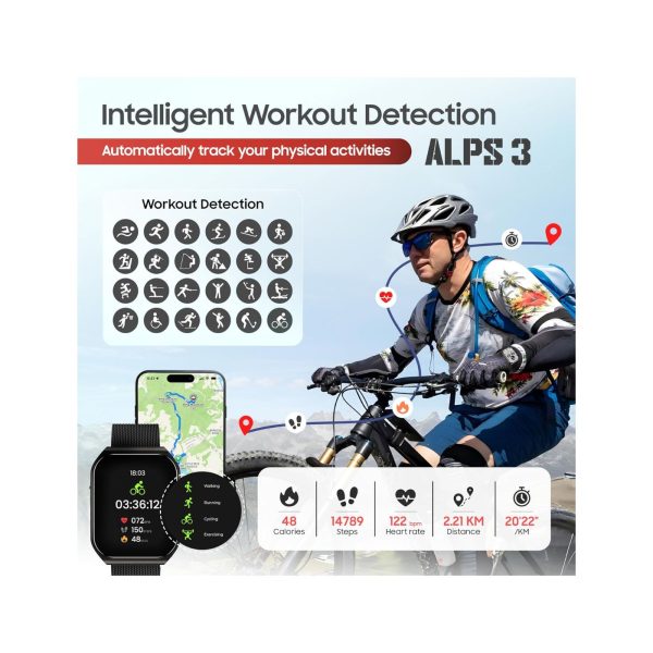 Swiss Military Alps 3 Smart Watch Gun Metal (2)
