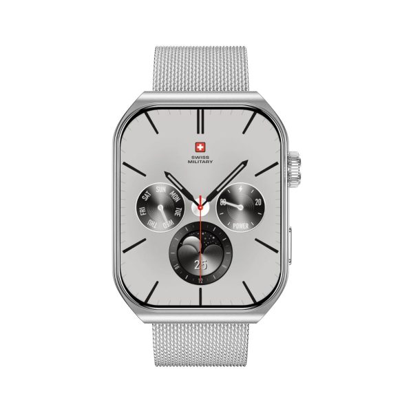 Swiss Military Alps 3 Smart Watch Silver (1)