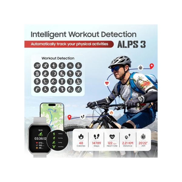 Swiss Military Alps 3 Smart Watch Silver (2)