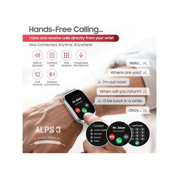 Swiss Military Alps 3 Smart Watch Silver (6)