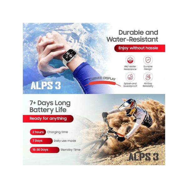 Swiss Military Alps 3 Smart Watch Silver (7)