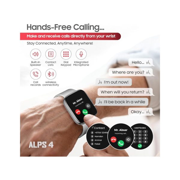 Swiss Military Alps 4 Smart Watch Grey (6)