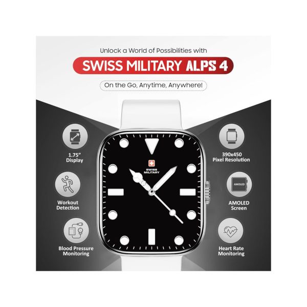 Swiss Military Alps 4 Smart Watch White (4)