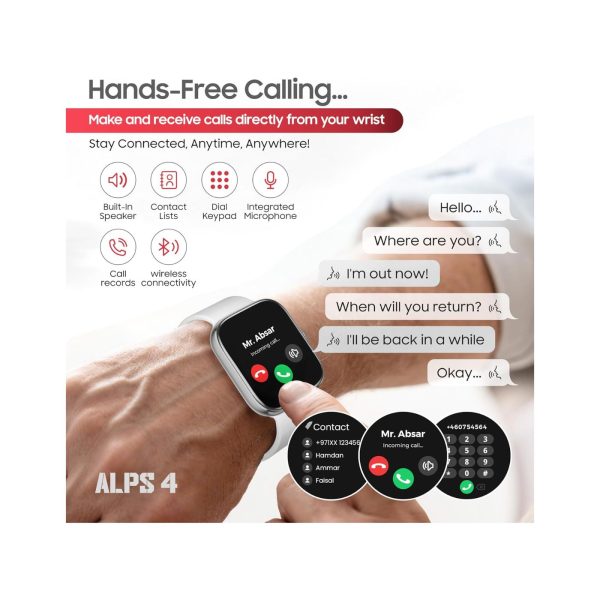 Swiss Military Alps 4 Smart Watch White (6)