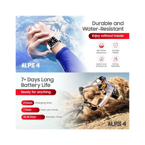 Swiss Military Alps 4 Smart Watch White (7)