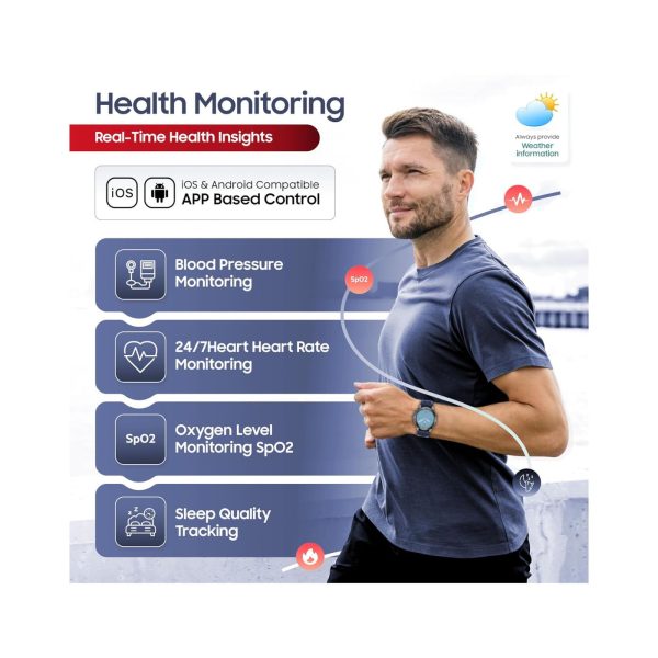 Swiss Military Dom 5 Smart Watch Blue (2)