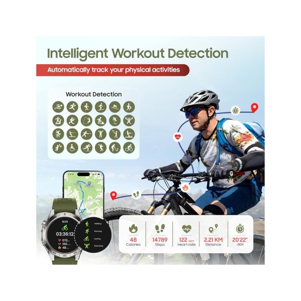 Swiss Military Dom 5 Smart Watch Green (4)