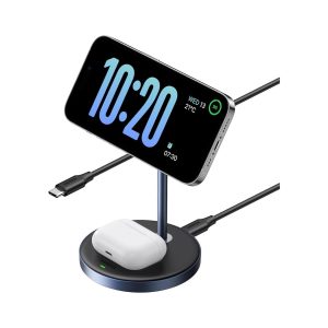 UGreen 2 In 1 Magnetic Wireless Charger 20W Gray (1)