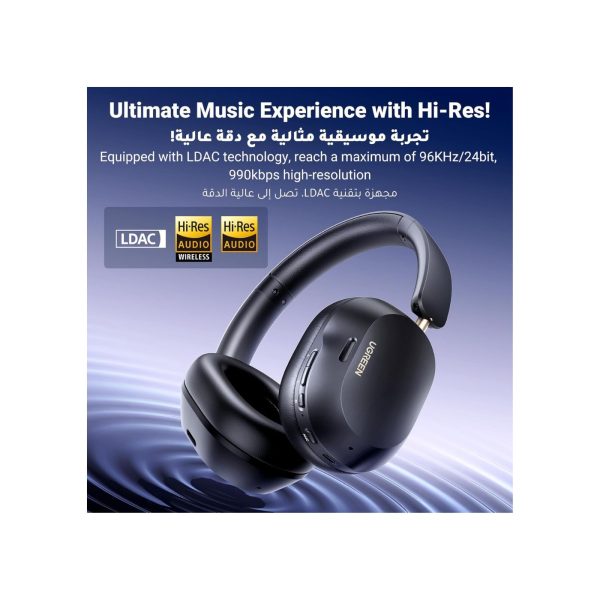 UGreen Hitune Max5C Hybrid Ancheadphones Black (6)