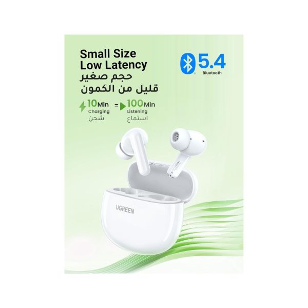 UGreen Hitune P3 True Wireless Earbuds White (4)