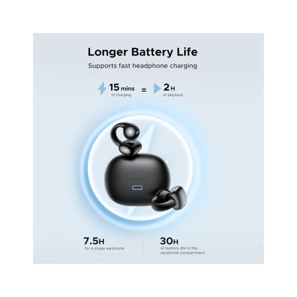 UGreen Hitune S3 Open Wearable True Wireless Earbuds Black (7)