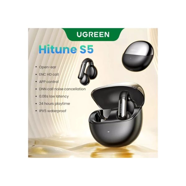UGreen Hitune S5 Open Wearable True Wireless Earbuds Black (2)