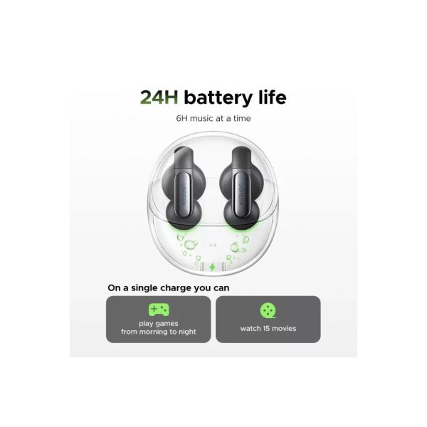 UGreen Hitune S5 Open Wearable True Wireless Earbuds Black (4)