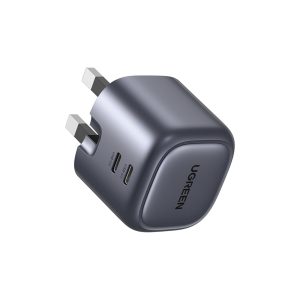 UGreen Nexode 45W Usb C 2C Pd Gan Fast Charger Gray