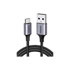 UGreen Usb A To Usb C Braided Cable 1M Black (1)