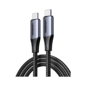 UGreen Usb C To Usb C 240W 1M Braided Cable Gray (1)