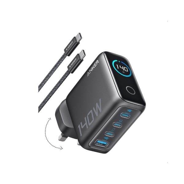 Anker 140W 4 Port PD 3.1 with USB C Cable Charger Adapter (1)