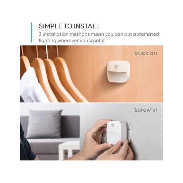 Anker Eufy Lumi Stick On Night Warm Light White LED (3)